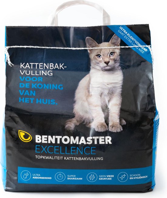 BENTOMASTER Excellence - Kattenbakvulling - 8l - Uitzonderlijk hoog  absorberend... | bol.com