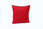 Designer sierkussen red rosso