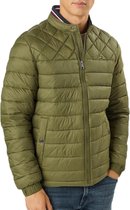 Tommy Hilfiger Padded Jas - Mannen - Olijfgroen