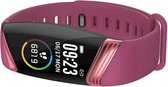 DrPhone NightRun - Activity Tracker Watch Night Siècle des Lumières - Sport - Cardiofréquencemètre - Notifications - Podomètre - Rouge