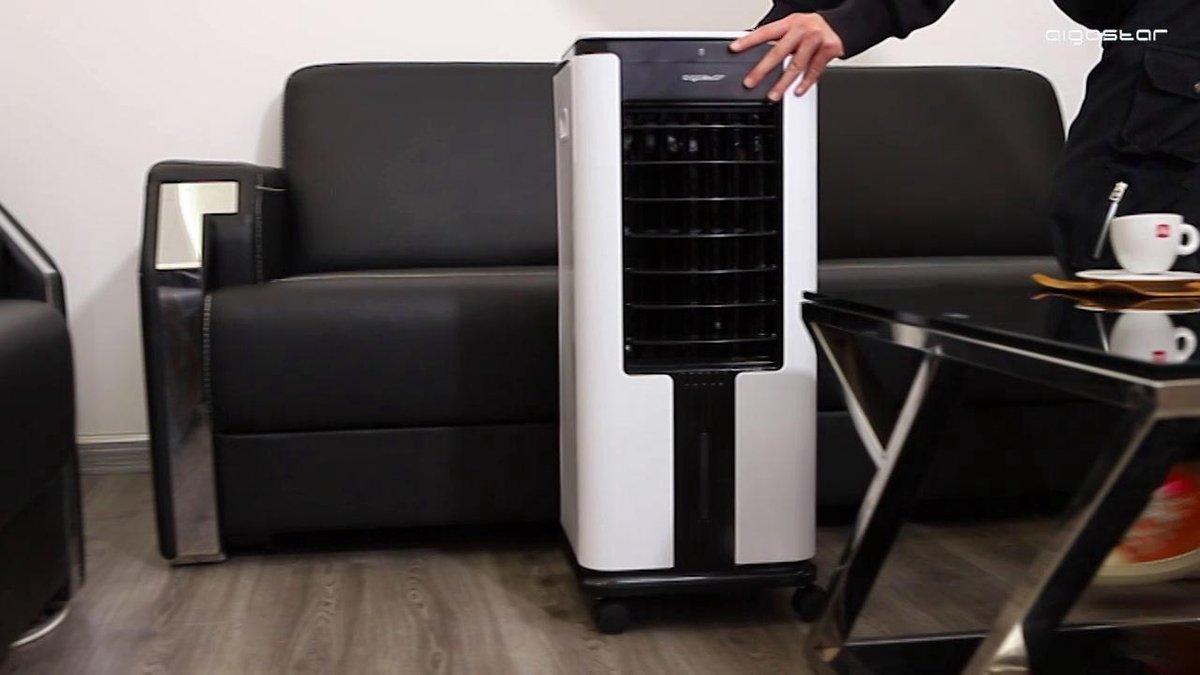 Ventilateur Rafraîchisseur D'Air 75W 8L Avec Télécommande - Cool Clima - 8