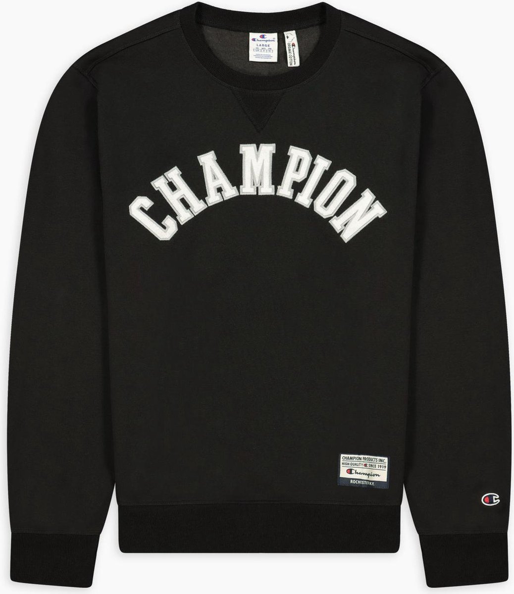 Champion Rochester Heren Crewneck Sweatshirt Zwart