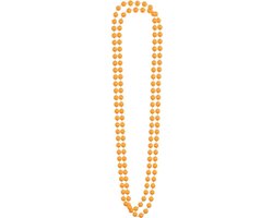 Oranje kralenketting