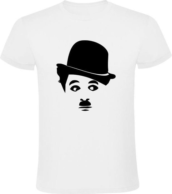 Charlie Chaplin tshirt Heren Wit bol