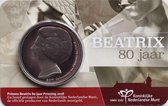 80 jaar Beatrix Penning 2018 in coincard
