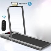 FitWalker Loopband Opvouwbaar| Fitnessband Met Hartslagmeting | 100KG | Zwart