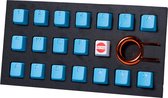 Tai-Hao - Gaming Keycaps voor Mechanisch Toetsenbord - Blauw - 18st.