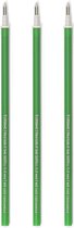 Legami Erasable Pen Refills - 3 Stuks Groen - Navulling