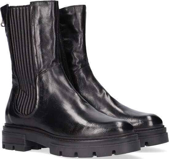 Omoda M79234 Enkelboots - Enkellaarsjes - Dames - Zwart - Maat 38 | bol.com