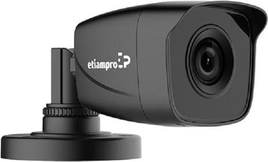 EtiamPro Bewakingscamera HD - CCTV - Cilindrisch - Met nachtzicht tot 30m - 1080p - Voor binnen en buiten - Zwart — afbeelding 4