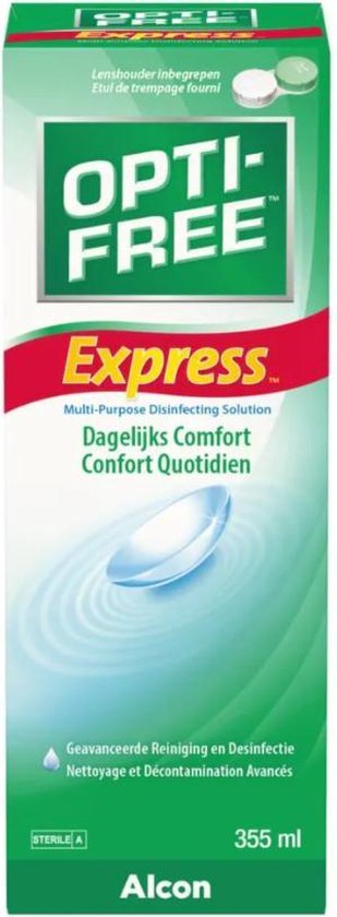 Optifree express MPDS + lenshouder 355 ml