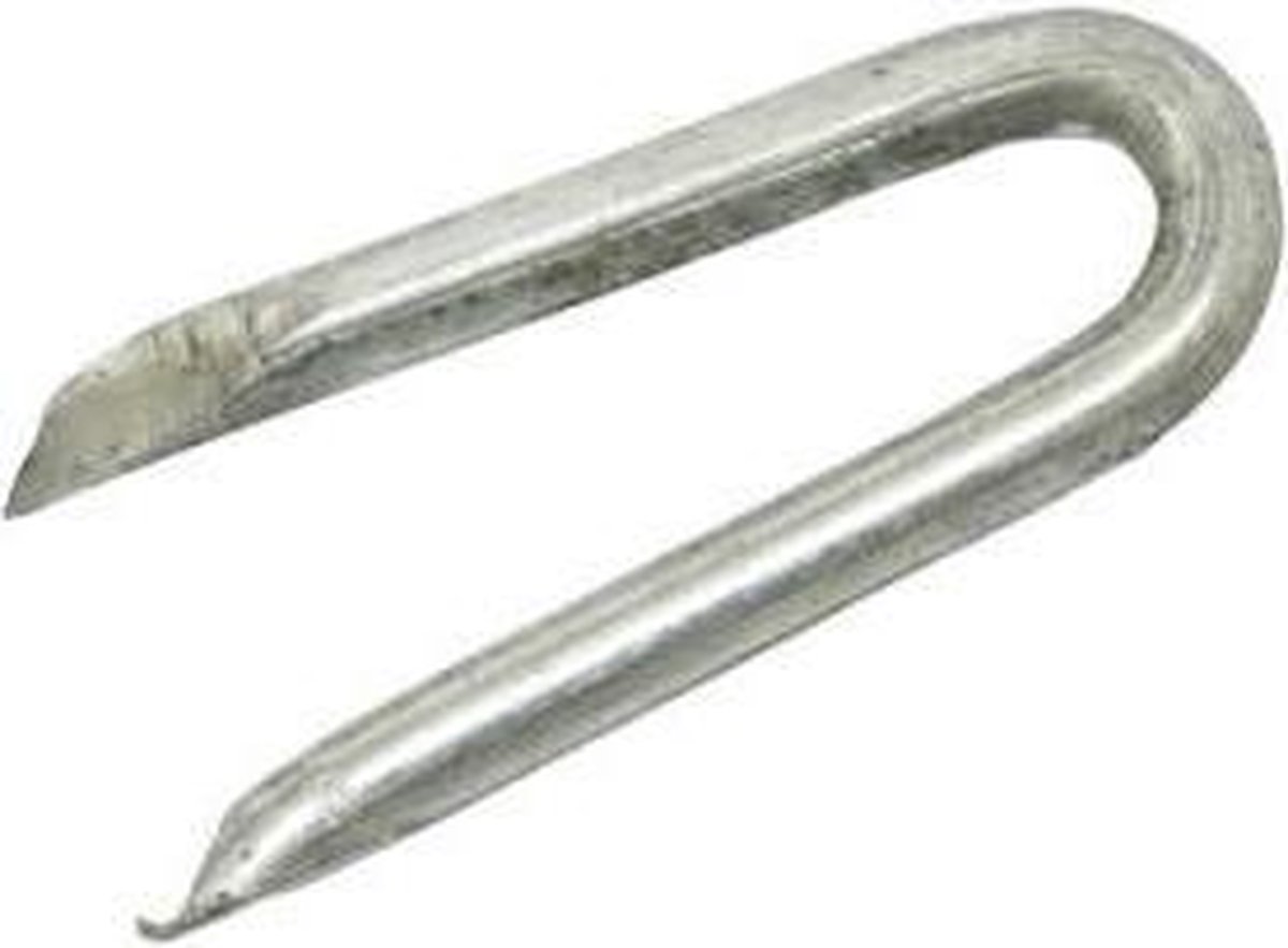 KRAMMEN. 2.0X20mm. lang. verzinkt. 1 Kilo. Homefix.