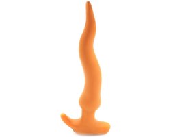 Gold Play - Soft Liquid Siliconen Anaal Dildo - Wave - Goud S