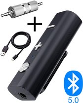 TribeTek - Bluetooth adapter - Ontvanger/ transmitter - Zwart