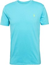 Polo Ralph Lauren T-shirt - Heren t-shirt korte mouw - Custom Fit - Crew hals - 100% katoen - Turquoise - M