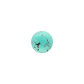 Turquoise Groen Edelsteen Insignia Munt van 14mm