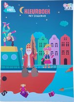 Sint kleur & Sticker boek