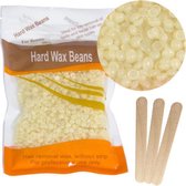 Calamiteit verwijderen glas Hard Wax Beans honing - 100 gram - Hars - Wax korrels - Ontharen lichaam en  gezicht -... | bol.com