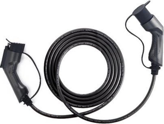 Carpoint Spiraalkabel type 2 - 3 fase 32A - 6 meter - 2,5 meter Carpoint Spiraalkabel type 2 - 3 fase 32A - 6 meter - 2,5 meter