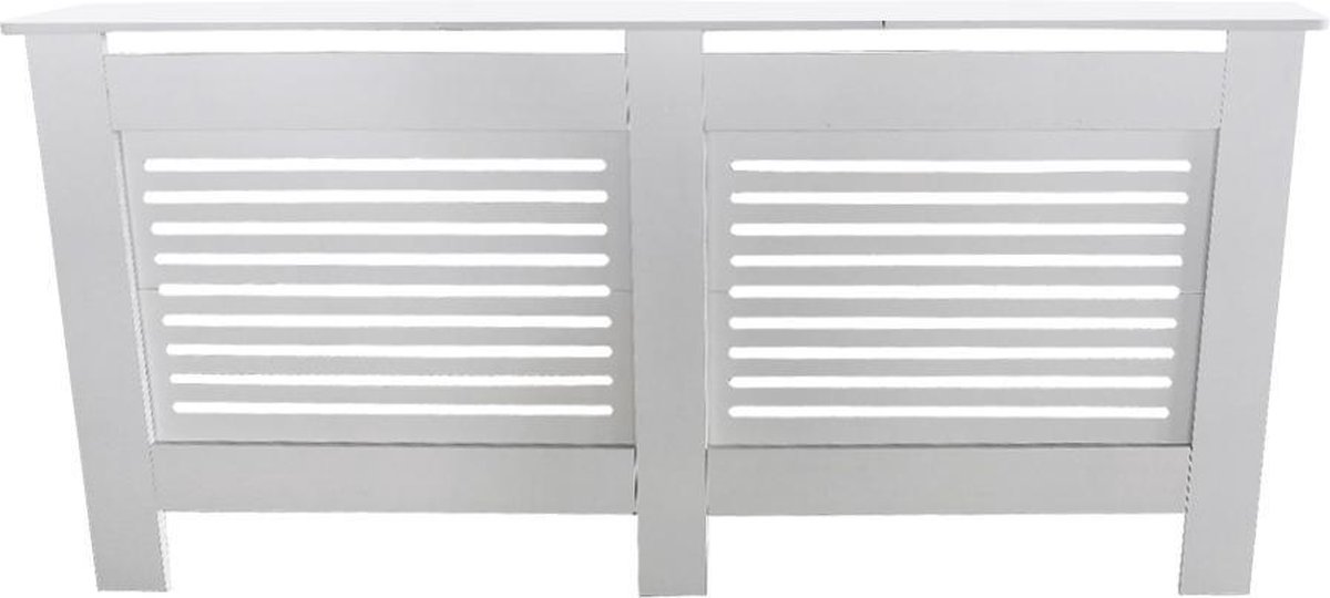 Radiatorombouw - verwarmingsombouw - radiatoromkasting - 152 cm x 82 cm - wit - VDD