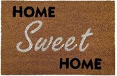 Kokosmat Home Sweet Home - Deurmat 40x60 cm