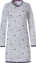 Rebelle Stars Vrouwen Nachthemd - Dark Blue - Maat 36