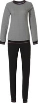 Pastunette Pied de Poule Vrouwen Pyjamaset - Black - Maat 38