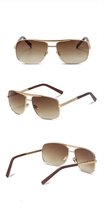 Classy zonnebril heren gepolariseerd bruin / Gepolariseerd -  - Sunglasses new mode hoge kwaliteit