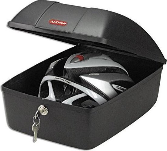 Topkoffer Polisport Luxe met quick release bagagedragerbevestiging - zwart — afbeelding 4