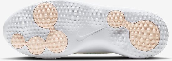 Nike Woman Roshe G - Chaussures de sport - Golf - Femme - Blanc cassé / Vert - UK 3.5 / EU 36.5
