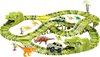 foto van Nixnix - Dino Racebaan - XL 291-delig - Dinosaurussen en Auto’s - Met veel Attributen - Speelgoed - T-Rex - Batterijen