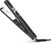 VRL Professionele Titanium  Stijltang – Hairs Straightner– 140°C tot 240°C - Voor alle haartypen – Zwart