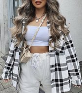 Yugo Mode - Black And White Checked Jacket