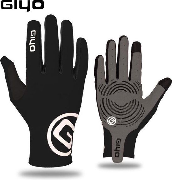 Giyo - Fietshandschoenen - Maat XL - MTB - Wielrennen - Zwart - Fiets handschoenen - Wielren