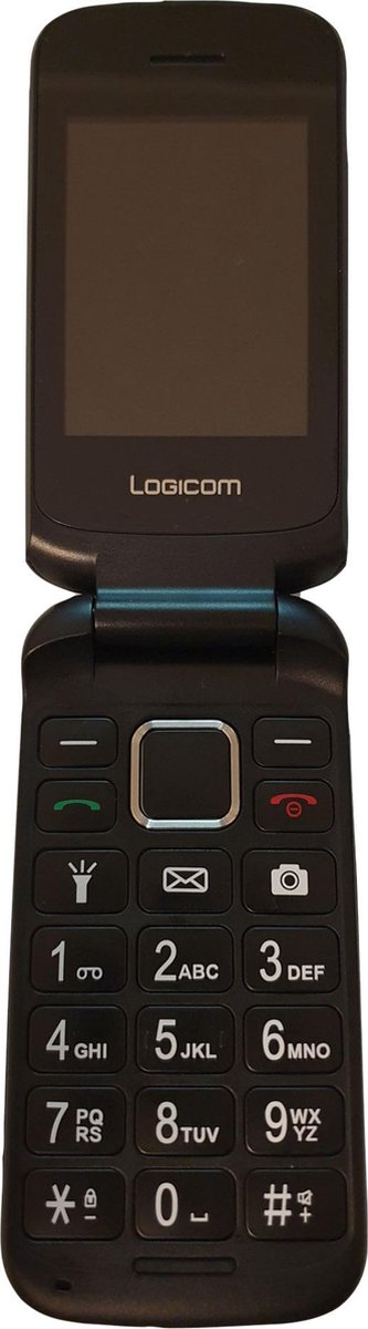 Logicom Le Fleep 240 - téléphone à clapet - grosses touches - bouton SOS -  Senior -... | bol.com