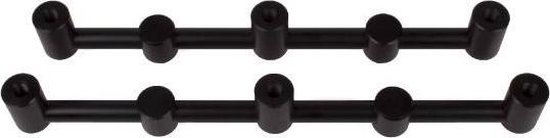 Faith Buzz Bar Set 2 Connection - 3-Rod - Zwart - Zwart - Buzzerbar - Hengelsteun voor 3 hengels - Karper van Faith — afbeelding 2