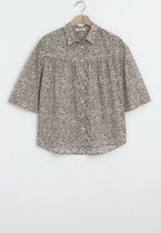 Sissy-Boy - Blouse met all over paisley print en driekwart mouwen