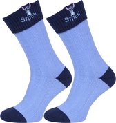 Blauwe, zachte, antislip Lilo en Stitch-sokken 37-42