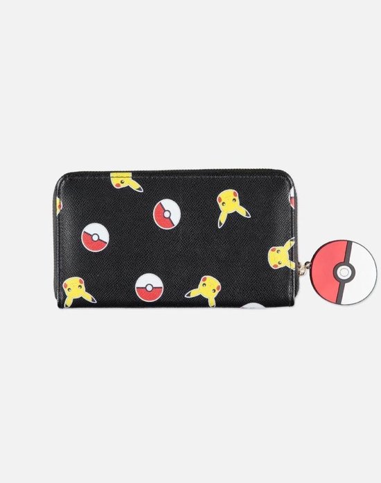 Porte-Clés Fifrelin Noir en Simili Cuir Pikachu Pokemon Cute