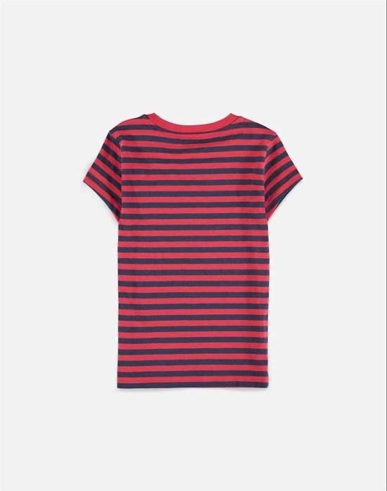 Disney Cruella - Striped Kinder T-shirt - Kids 110 - Rood/Zwart