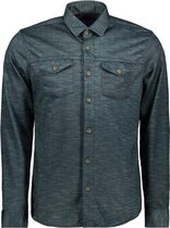 Gabbiano Overhemd Jersey Overhemd Met Structuur 331786 Navy Mannen Maat - 3XL