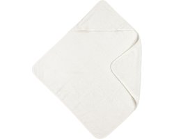 Meyco Baby Uni badcape - badstof - offwhite - 75x75cm