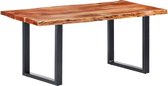 Eettafel 200 cm met levende randen massief acaciahout