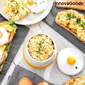 Keramische magnetron kookpan met recepten Eggsira InnovaGoods