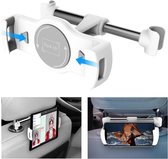 Verstelbare achterbank Tablethouder Universele auto hoofdsteun bevestiging 360 rotatie houder Cradle Road Trip Past voor 4-10 inch smartphone, iPad, Samsung Galaxy tab, Kindle, Tabs, Nintendo