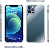 2 mm Diamond Texture Side TPU schokbestendig hoesje voor iPhone 13 (transparant)