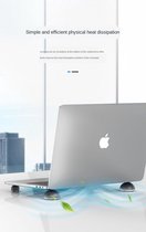 Draagbare Laptop Houder - Laptop Standaard - Verkoeling - Universeel - Voor elke laptop - Laptop verhoger - Wit