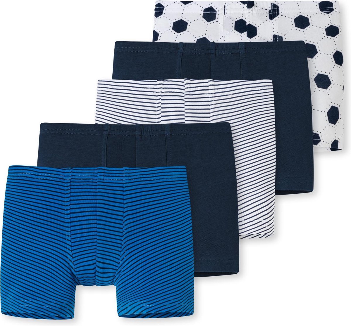 Schiesser 5 PACK Shorts Jongens Onderbroek - 95/5 Multipacks
