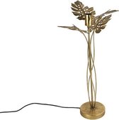 Tafellamp met Bladeren | Goud | 23 x 38 x 75 cm
