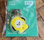 BT21 - BTS avatars - Sleutelhanger - Chimmy - Plexiglas - 5 cm lang (Kpop, kawaii, animé, manga)
